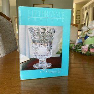 Fifth Avenue Crystal 7 1/2" Vase weddings, showers, holidays